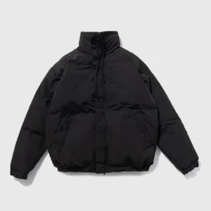 Essentials Fear Of God Puffer Jacket Black