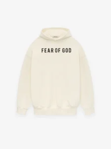 Essentials French Terry Fear of God Black Hoodie